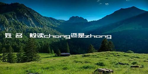 姓 名一般读chong还是zhong